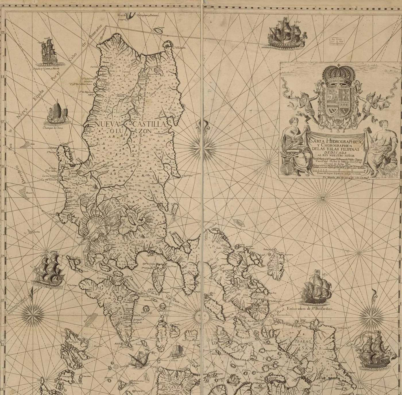An old map of Luzon