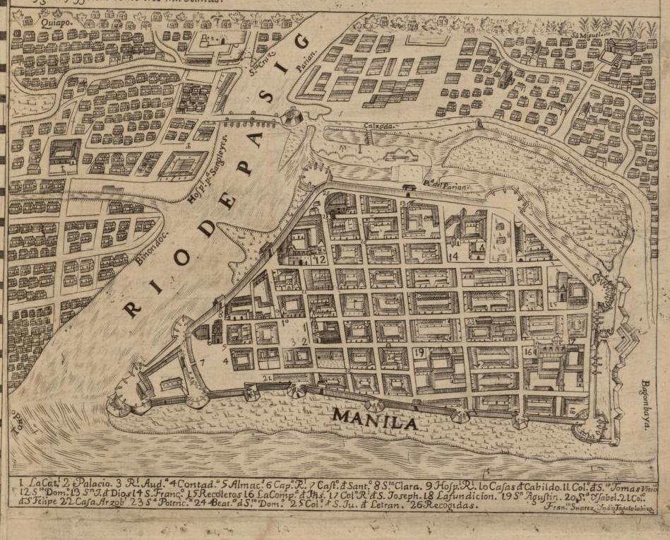 A plan of Manila